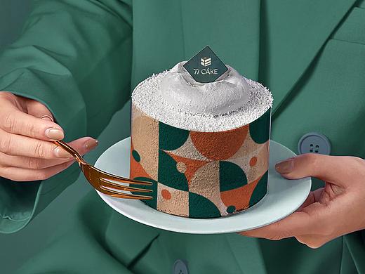 《77 CAKE》品牌形象設(shè)計（個人主頁-ZNTA3MTc3NDA=） - 品牌 - 站酷設(shè)計師設(shè)計師雨莫原創(chuàng)素材 - 站酷ZCOOL