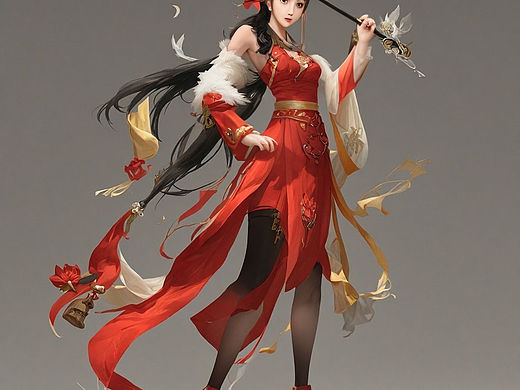 鬼魅芙子｜游戏角色｜人物设计