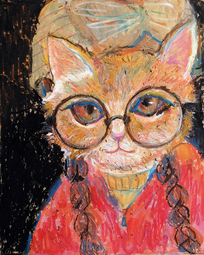 吾辈是猫 02（图ZNjMwMzgwNzI=） - 创作习作 - 站酷设计师Asch修原创素材 - 站酷ZCOOL