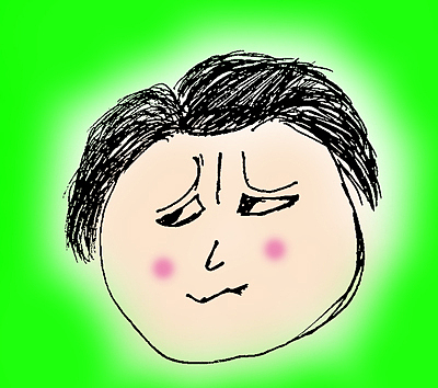 一个胖子的川字脸表情（图ZNTcwMzgyNTI=） - 儿童插画 - 站酷设计师盅盅子原创素材 - 站酷ZCOOL