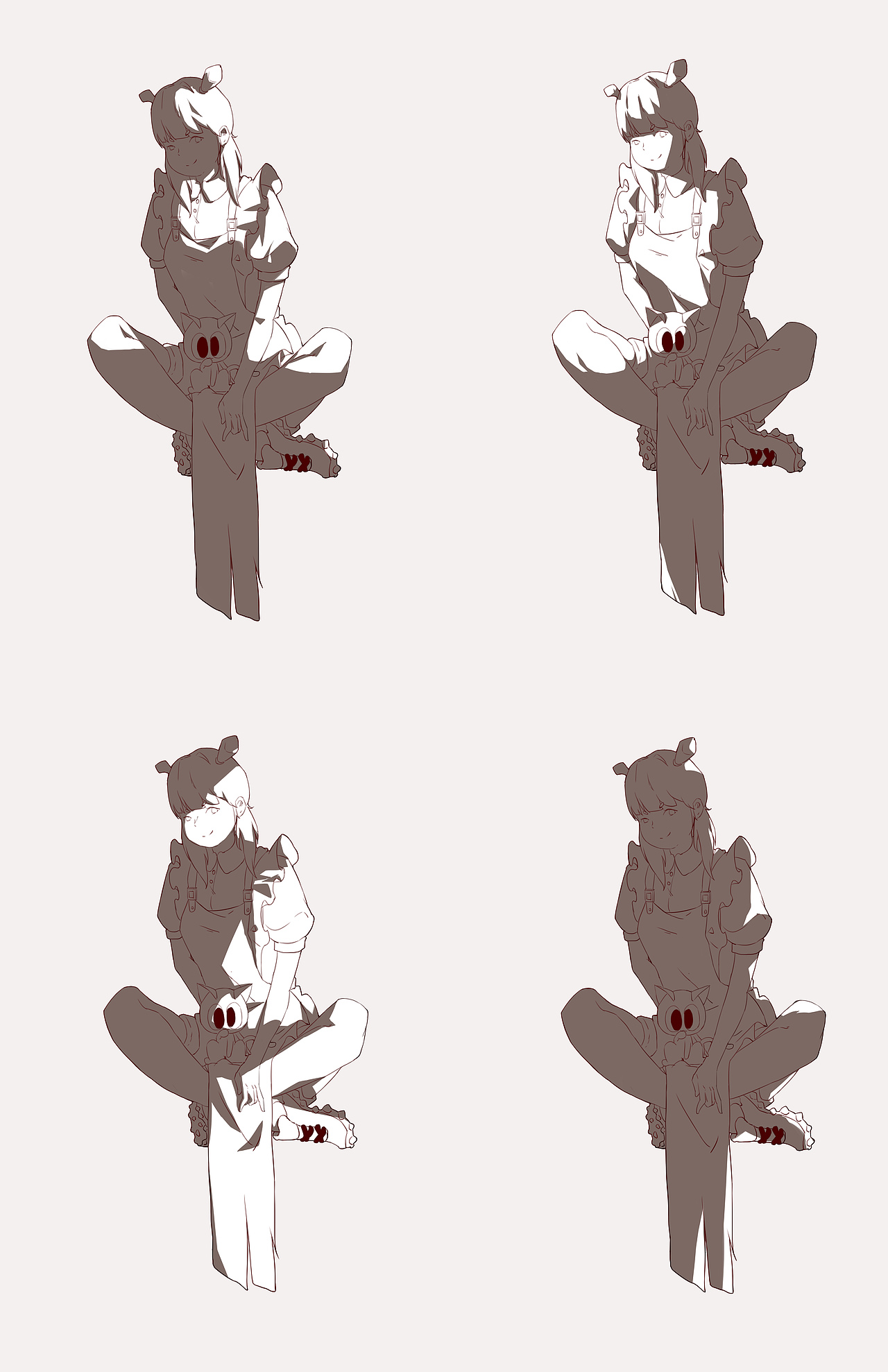 2022 虎年大吉 罗小黑同人