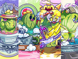 Cactus 2024 series illustrations(仙人掌)