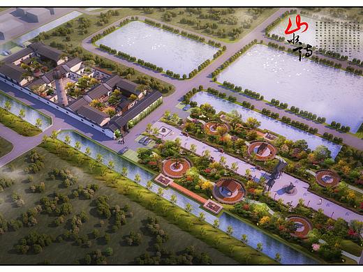 景观规划及效果（个人主页-ZMzg4OTY4MjA=） - 景观设计 - 站酷设计师北山远有鱼原创素材 - 站酷ZCOOL