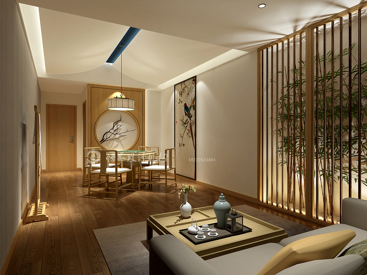 禅茶空间设计,禅意空间设计,茶楼设计,国学空间设计