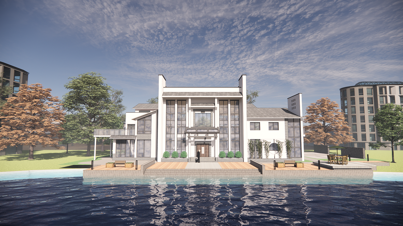 某会所建筑方案设计（图ZMjczMDU4NjE2） - 建筑设计 - 站酷设计师任志远原创素材 - 站酷ZCOOL