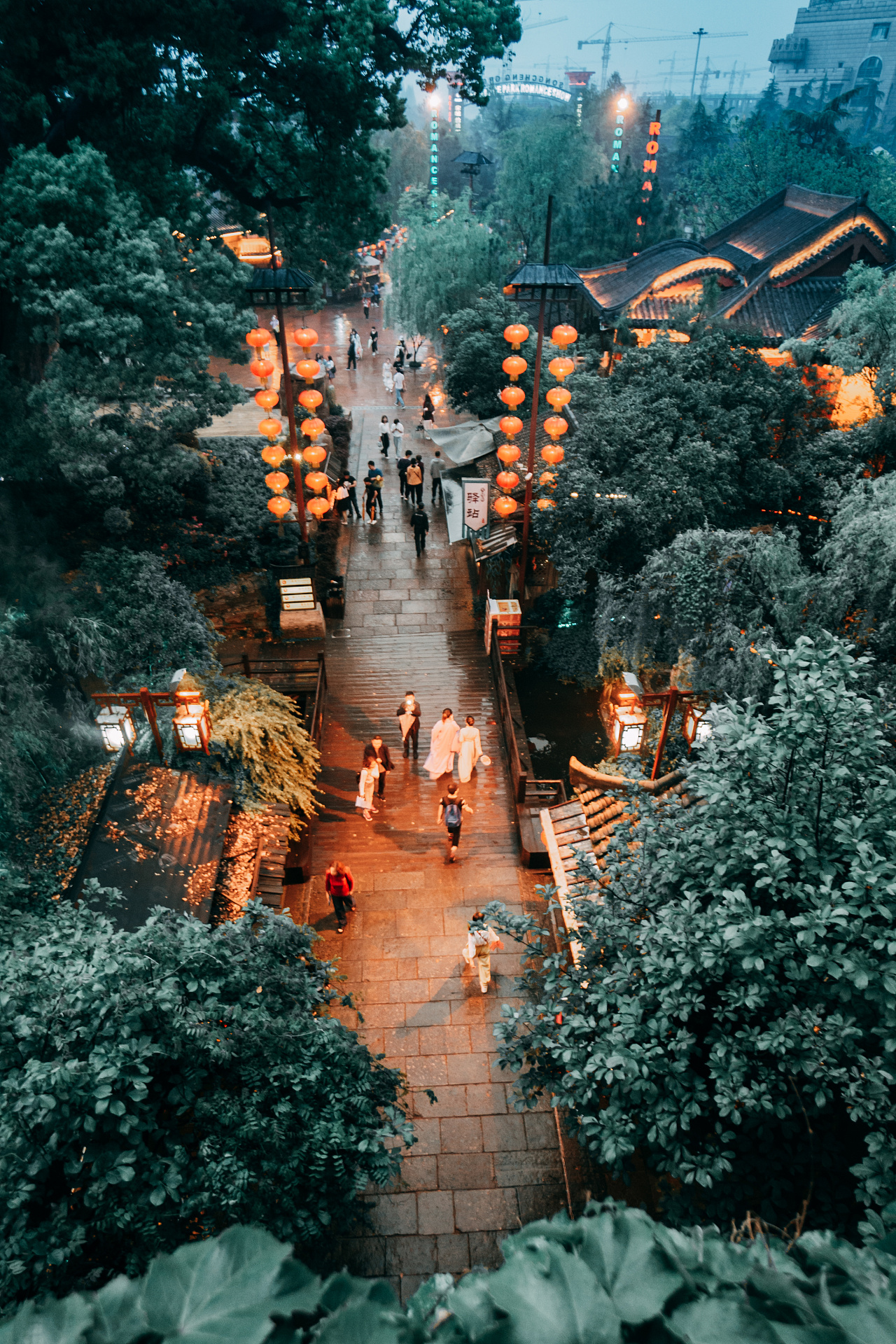 杭州宋城夜景 - 杭州景点 - 华侨城旅游网