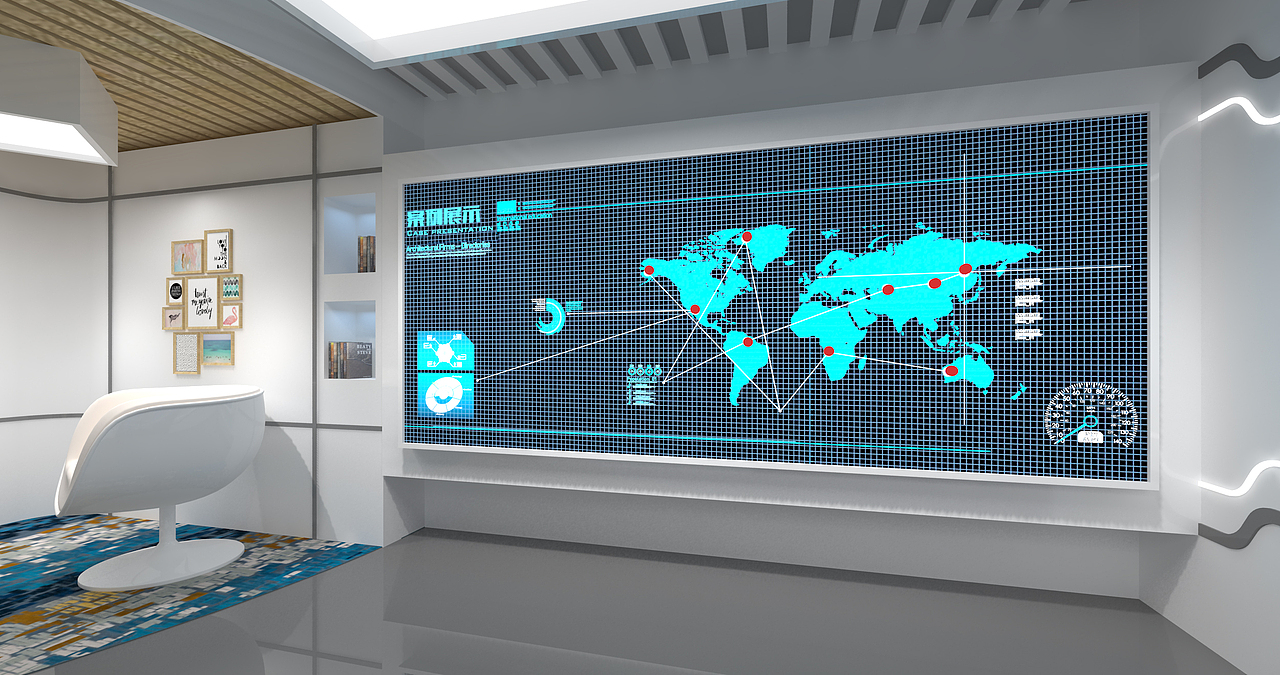 信息安全科技馆（图ZMjI4ODQ0MjE2） - 展陈设计 - 站酷设计师简单幽默先生原创素材 - 站酷ZCOOL