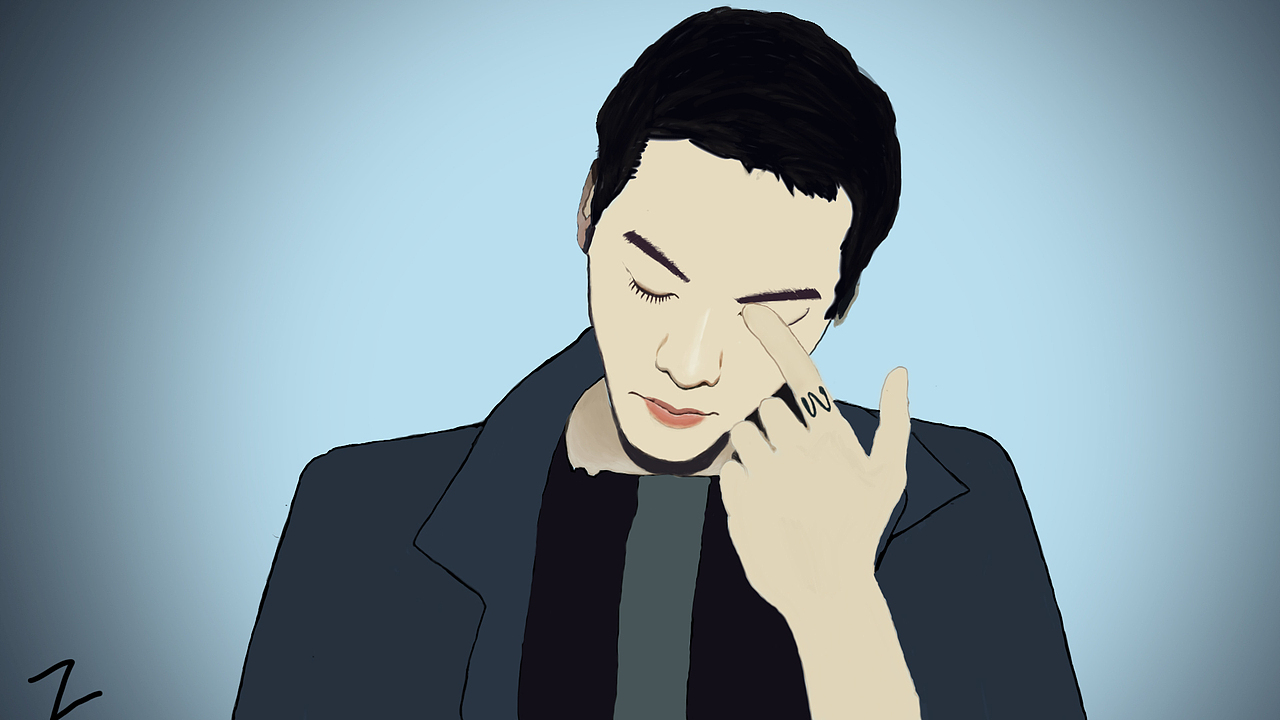 陈伟霆 手绘人像