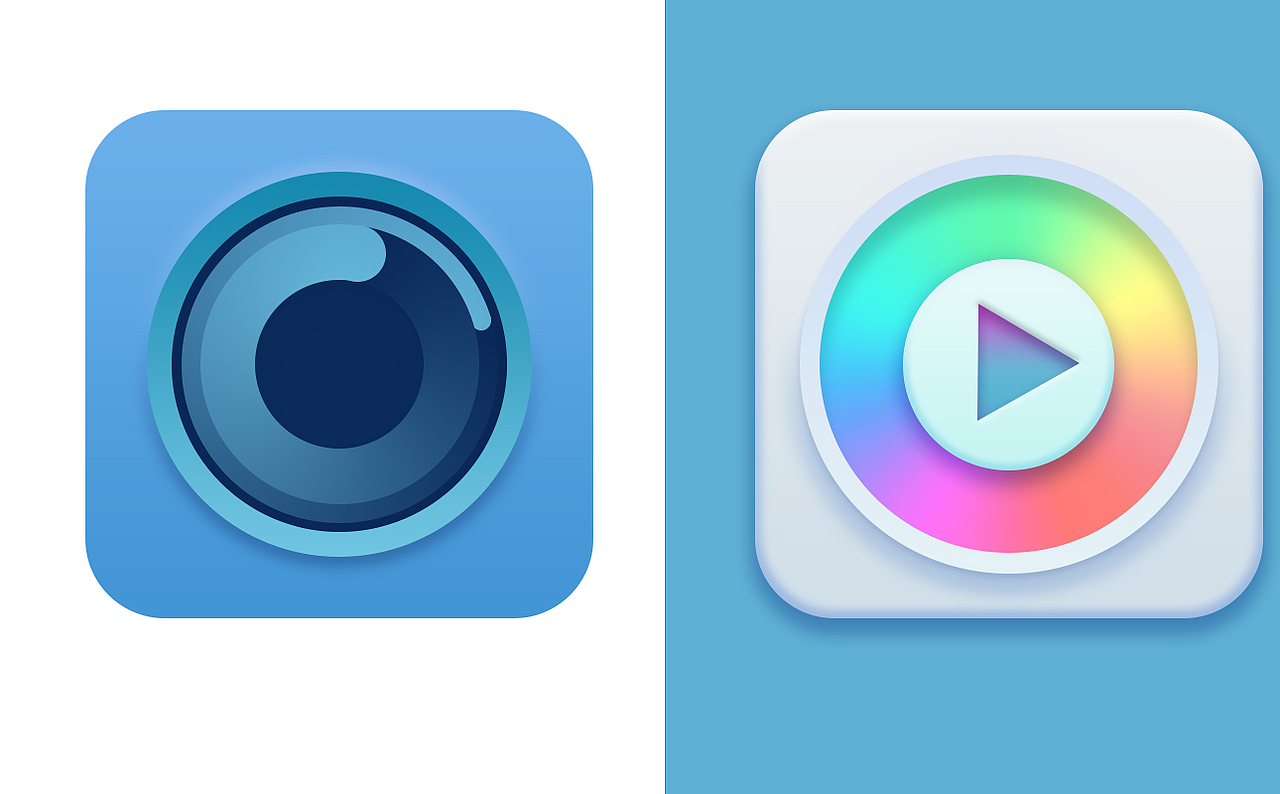 Ui学习1轻拟物（图ZMTA5OTU1MjY0） - 图标 - 站酷设计师遇凡原创素材 - 站酷ZCOOL