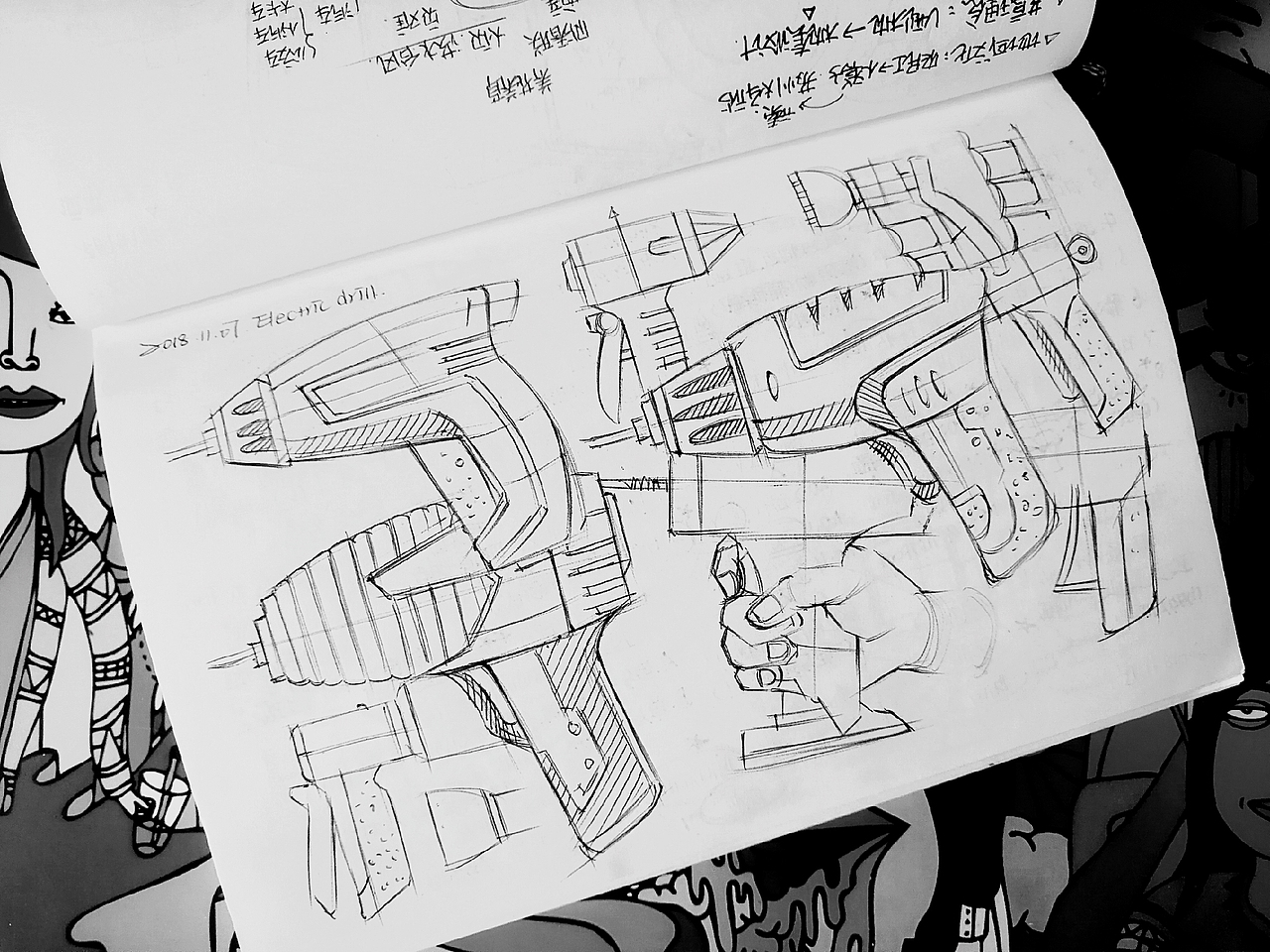 工業(yè)設(shè)計Sketchbook-日常練習(xí)NO.1（圖ZMTM3MDYxNzI4） - 生活用品 - 站酷設(shè)計師Suniwoo_Yo原創(chuàng)素材 - 站酷ZCOOL