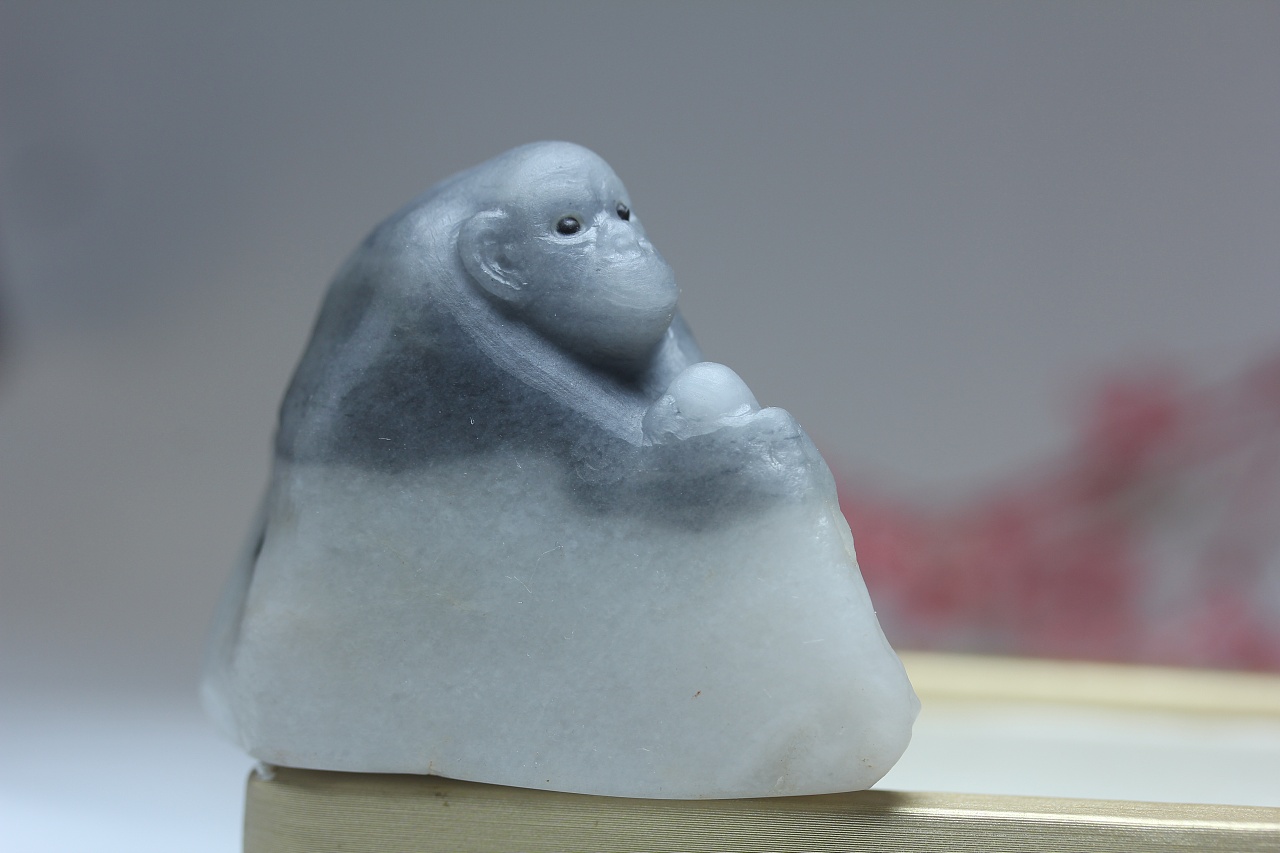 石破天惊|手工艺|工艺品设计|马路玉雕工作室 - 原创作品 - 站酷