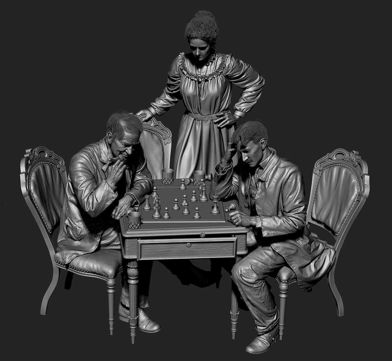 棋局（图ZMzEwNDAzNzgw） - 人物/生物 - 站酷设计师刁兆明原创素材 - 站酷ZCOOL