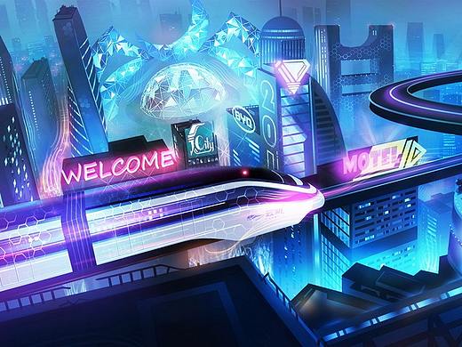 比亚迪未来城市（个人主页-ZMzQ1MTcyMzY=） - 创作习作 - 站酷设计师菠萝地喵原创素材 - 站酷ZCOOL