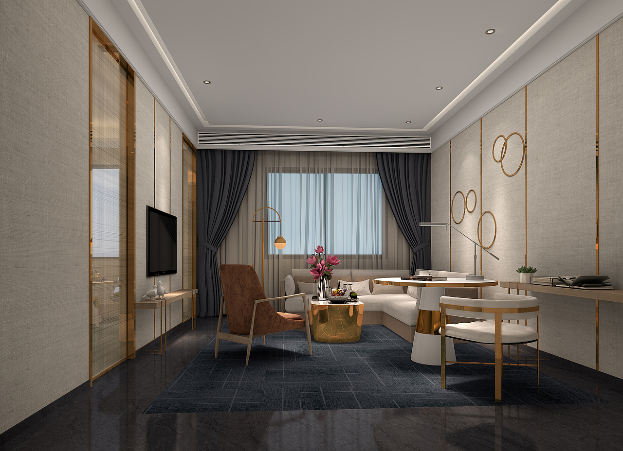 长沙精品酒店设计-岳麓区水晶轩精品酒店设计