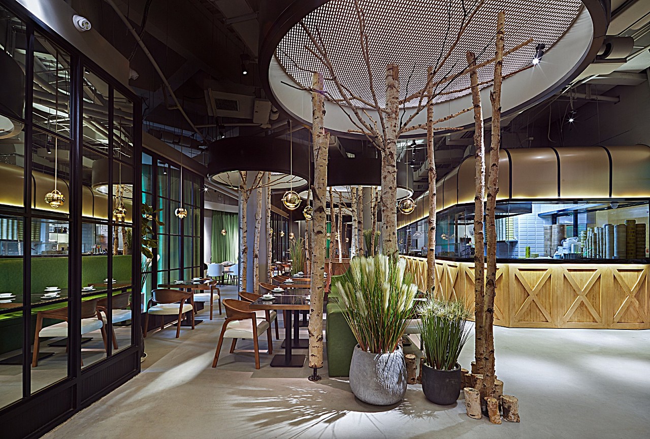 森林里的点心主义餐厅黑龙江餐厅设计黑龙江餐厅装修