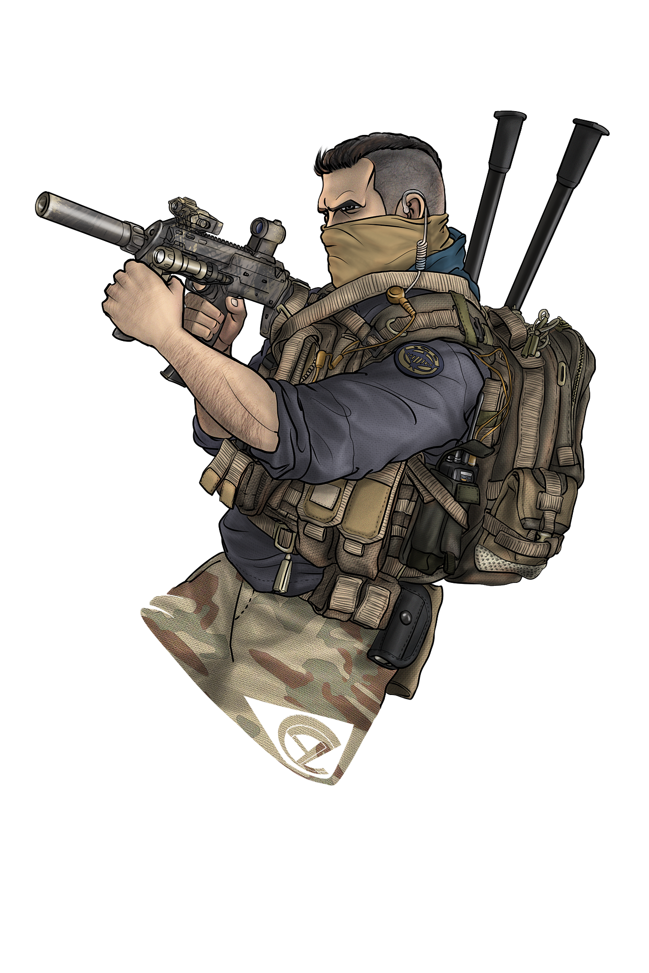 FSF(CPA)肥皂版（图ZMTkwMTY2ODU2） - 艺术插画 - 站酷设计师蒸魚葱原创素材 - 站酷ZCOOL