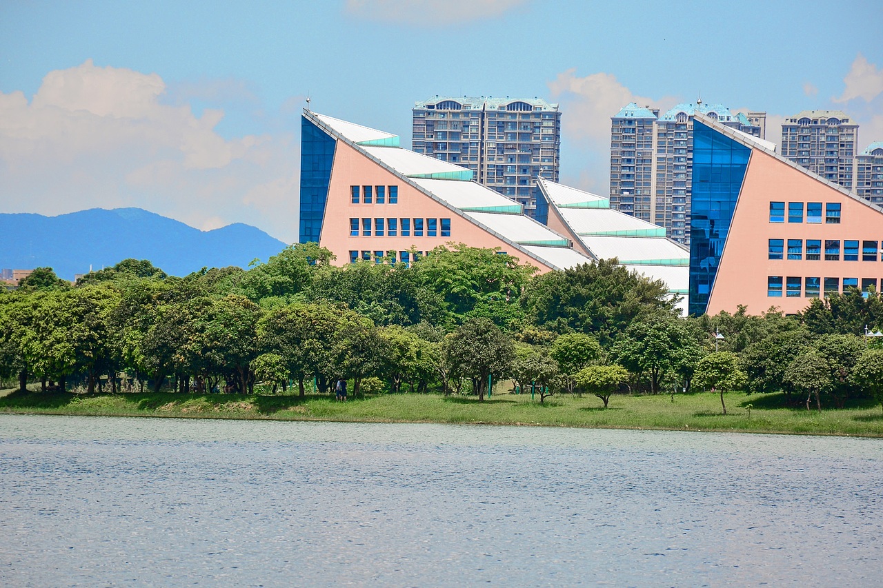 松山湖创意建筑,