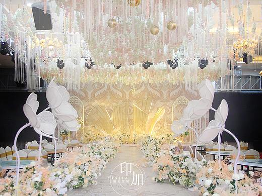 【印加婚礼】香槟色欧式大花瓣婚礼