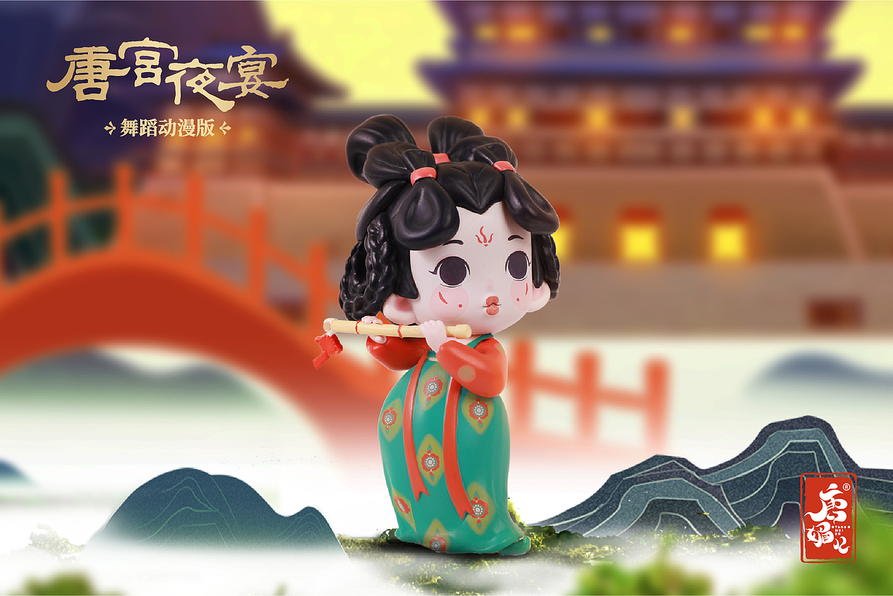 唐宫夜宴舞蹈动漫版IP盲盒 官方正版授权 唐媚儿(图ZMjcxNzkzNzA0) - 玩具 - 站酷设计师华冠Fun家族原创素材 - 站酷ZCOOL