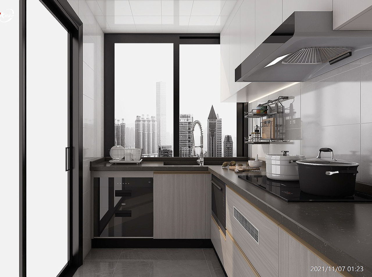 竖厅改横厅空间感爆棚