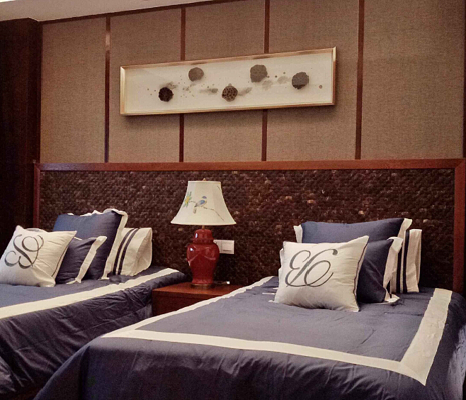 床头背景装饰画沙发搭配集恒新中式#欧式#古典#现代#