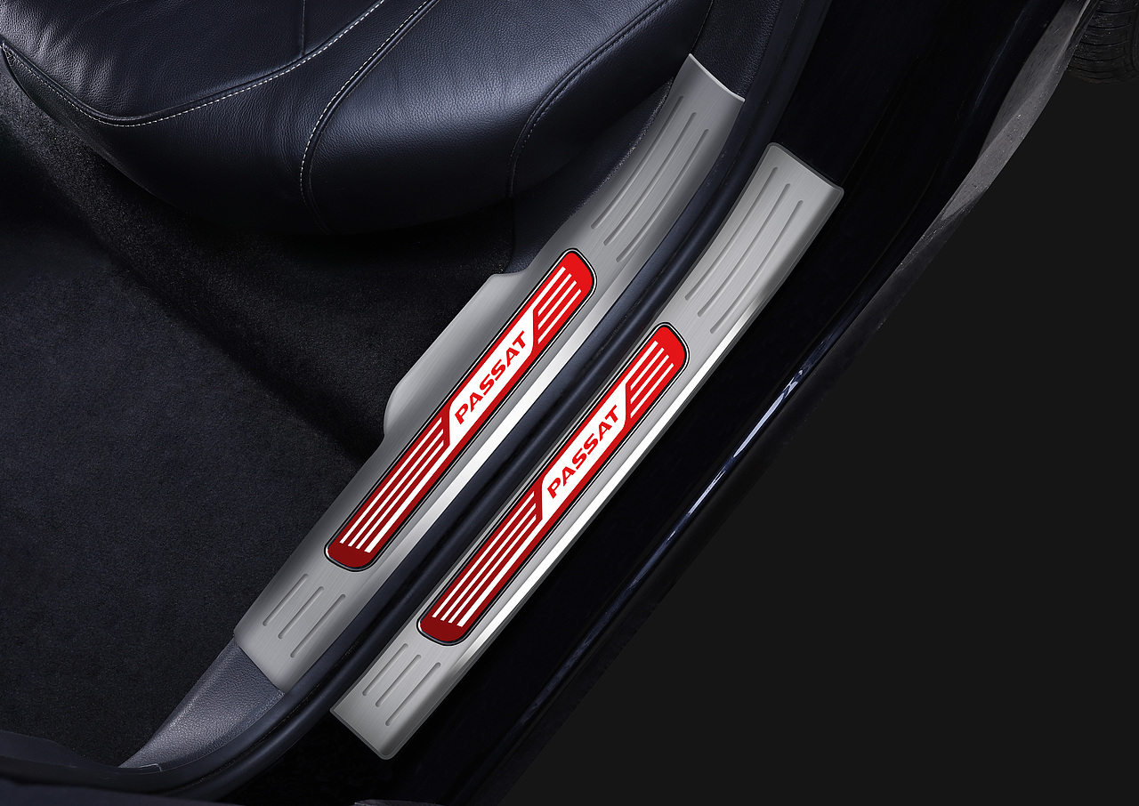 汽车后门门槛拍摄