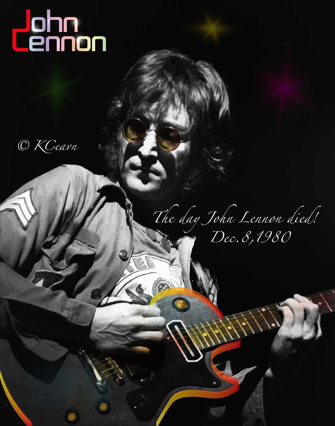 当年今日～那天,约翰列侬离开了我们.