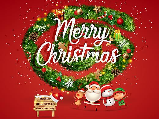 圣诞节海报