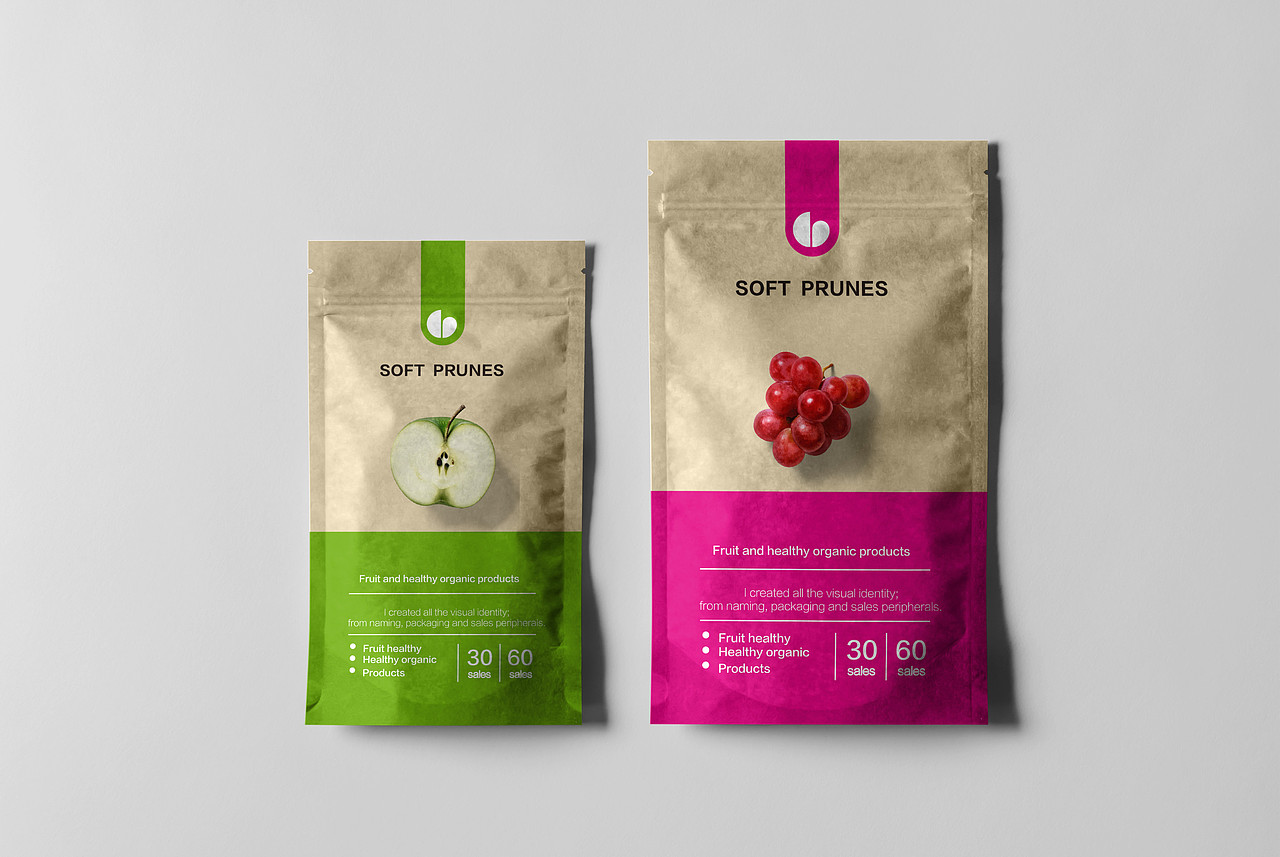 零食袋包装设计（图ZMjQxMTYxNTI0） - 包装 - 站酷设计师花田久巷原创素材 - 站酷ZCOOL