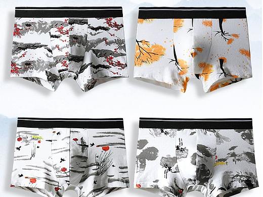 水墨内裤（个人主页-ZNDUyMzQ4MjA=） - 电商 - 站酷设计师秋籽原创素材 - 站酷ZCOOL