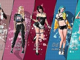 C4D octane卡通材质角色渲染