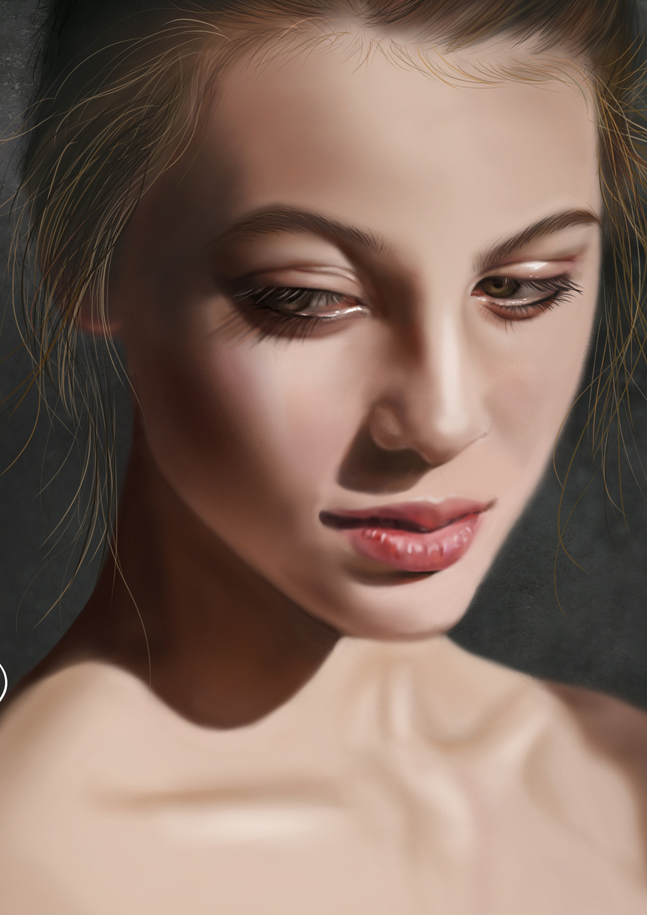 插画板绘-人像手绘练习