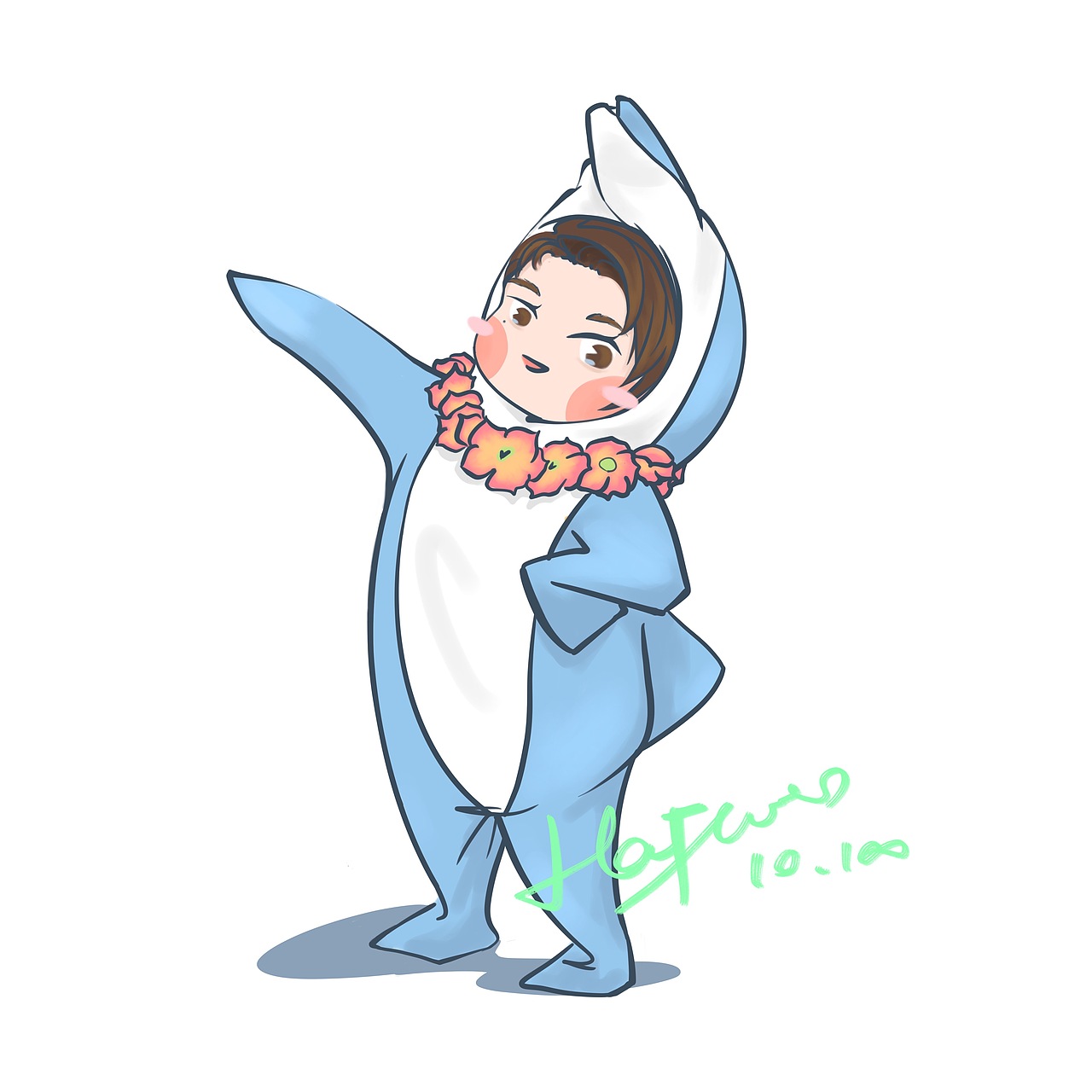 q版小海豚🐬多多|约稿
