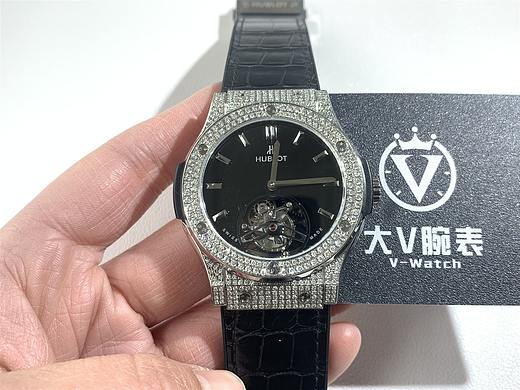  大v腕表 宇舶陀飞轮改装镶真钻腕表！宇舶陀飞轮改装