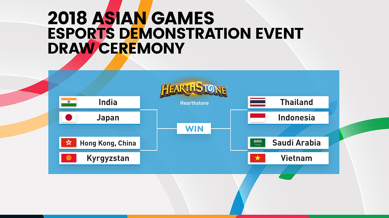 2018雅加达亚运会电竞项目抽签仪式（图ZMTI5MTEwNTE2） - 游戏/娱乐 - 站酷设计师AHA卷卷原创素材 - 站酷ZCOOL