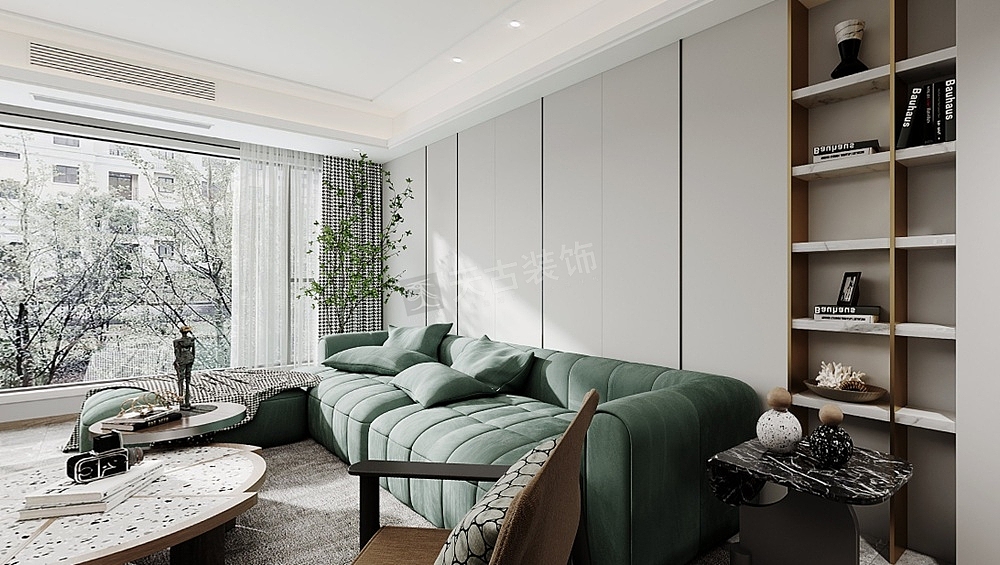 首创洪恩轻奢风格设计,跃层户型设计,江北天古装饰