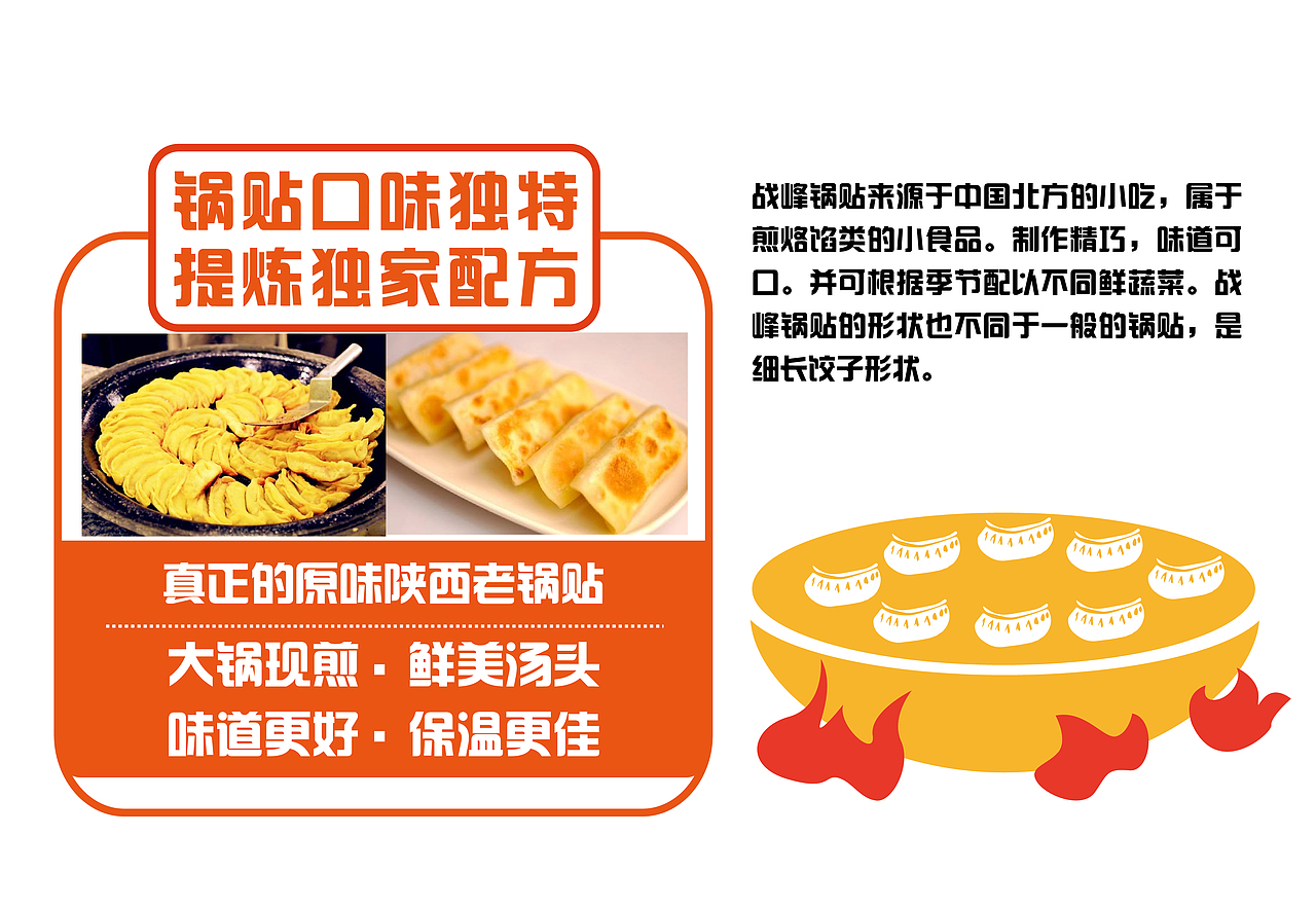 锅贴品牌介绍（图ZMjk1NjE5NTYw） - 书籍/画册 - 站酷设计师如果我可以原创素材 - 站酷ZCOOL