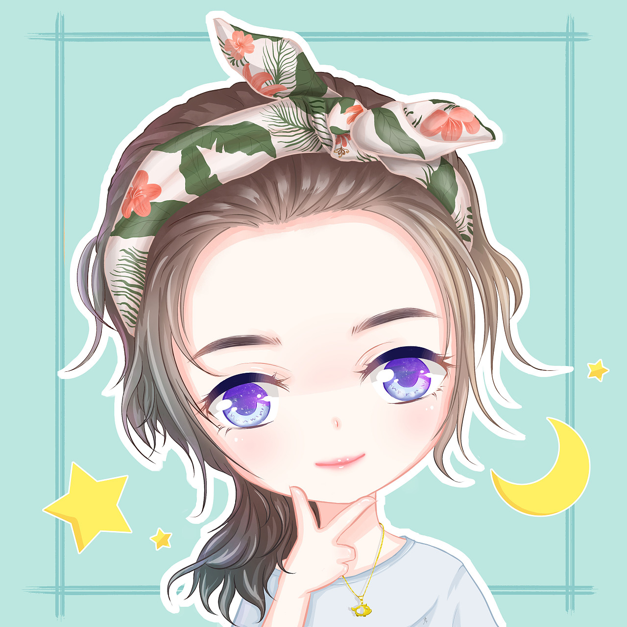 q版头像|动漫|单幅漫画|童画萌主 - 原创作品 - 站酷 (zcool)