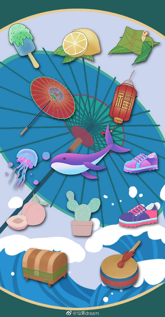 插画练习,小元素