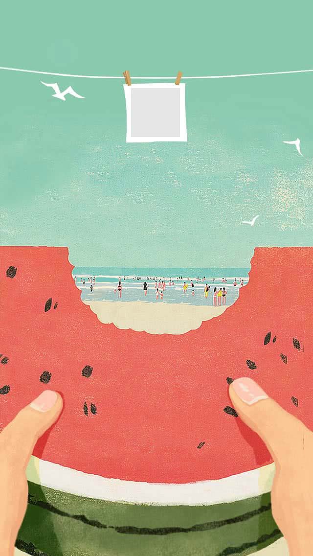 清新手绘（图ZMTI5Mjc0Mjk2） - 艺术插画 - 站酷设计师一只虎斑喵呀原创素材 - 站酷ZCOOL