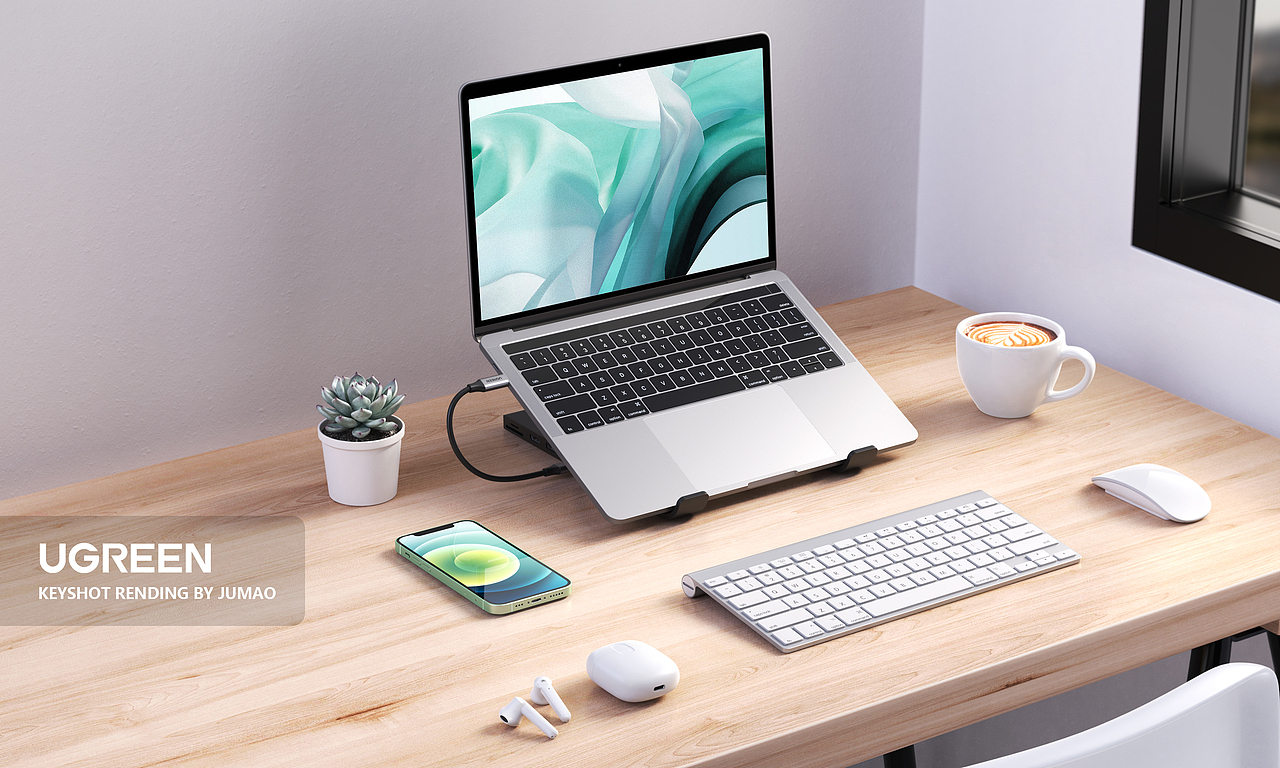 【UGREEN 2021Q1 Product Rendering】（图ZMjUzOTU5MDky） - 产品 - 站酷设计师微胖的橘猫原创素材 - 站酷ZCOOL