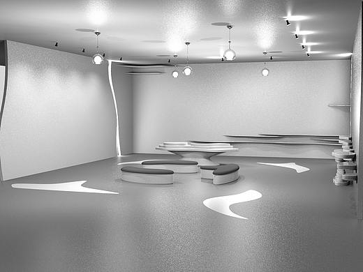 作品集——毕业展展区设计