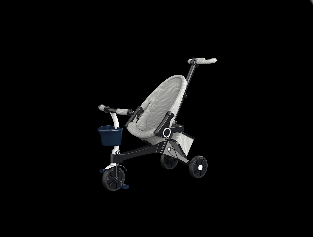 婴儿车犀牛建模（图ZMjIzNzM1NDIw） - 生活用品 - 站酷设计师何时无离别原创素材 - 站酷ZCOOL