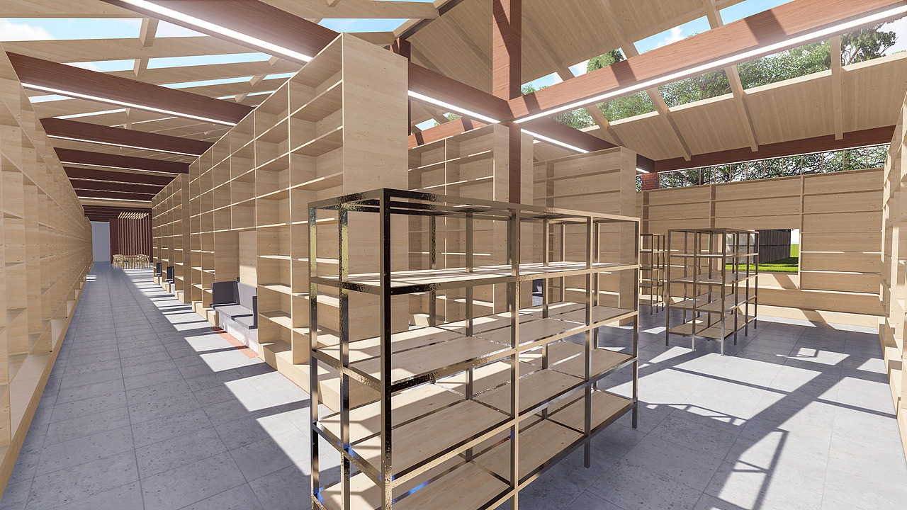 书店设计(概念方案)