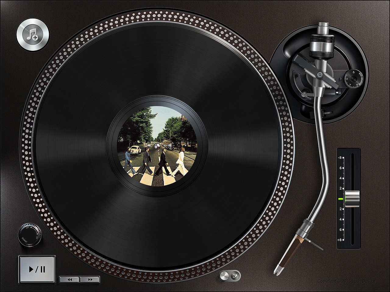 黑胶唱片机Long Player For Pad (copy+redesign)(图ZNDM4MjYzNDg=) - APP界面 - 站酷设计师依然也原创素材 - 站酷ZCOOL