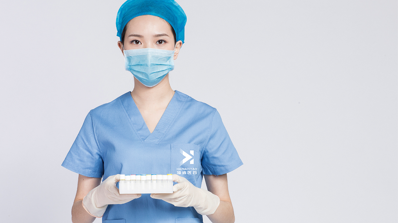 海纳医药logo设计