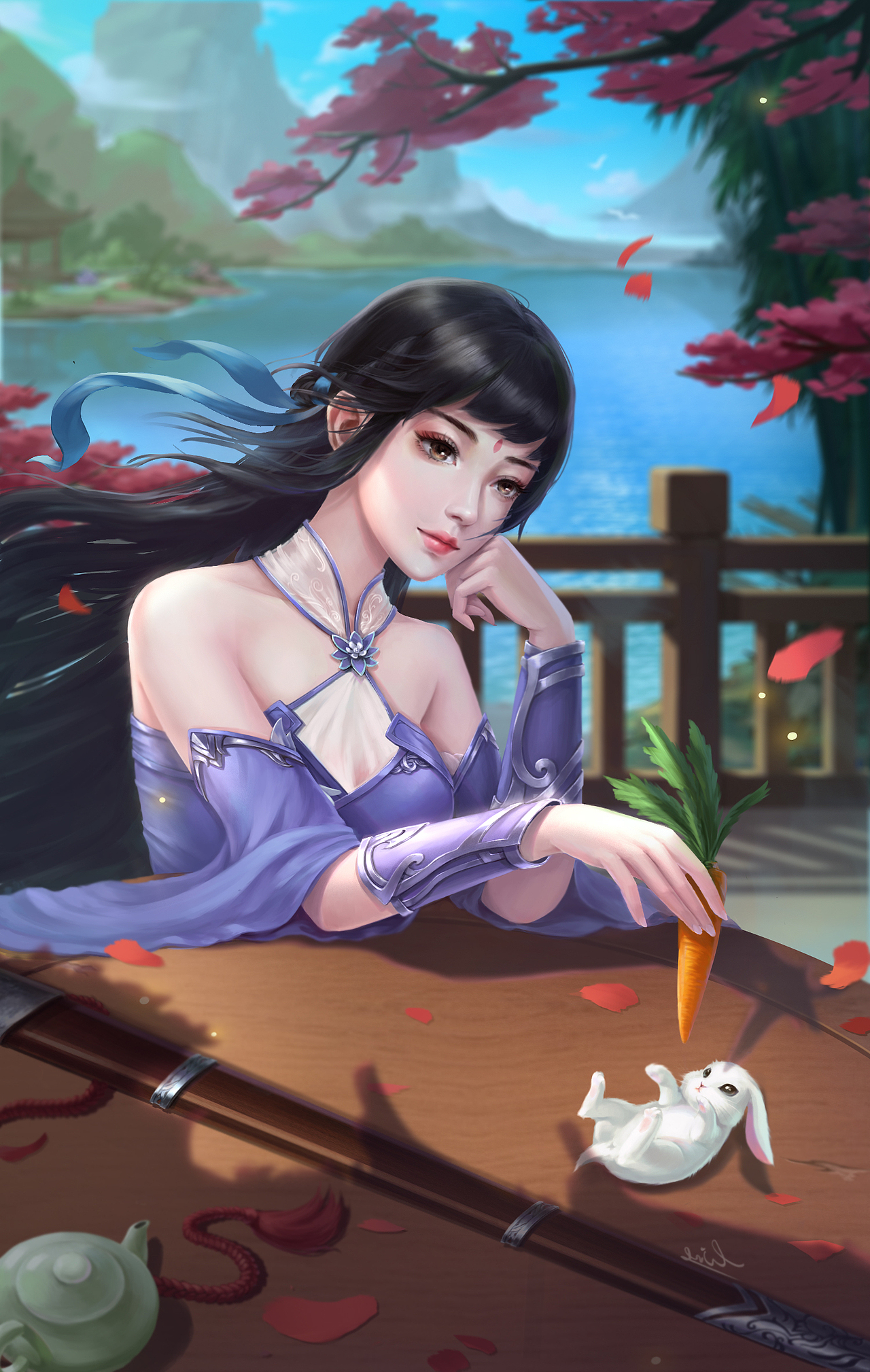 天刀同人（图ZMTgzNjQyMTcy） - 游戏原画 - 站酷设计师wint凡蒿原创素材 - 站酷ZCOOL