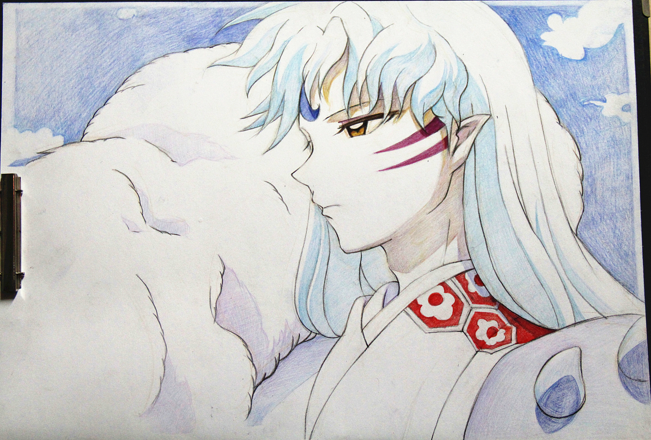 杀生丸啊啊啊-彩铅