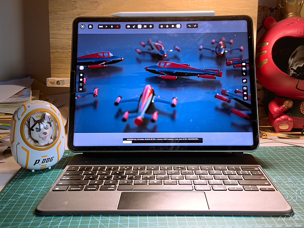 iPad 雕刻 octane X ipad渲染作品（图ZMzMyNDYzNjAw） - 人物/生物 - 站酷设计师虹辉三维原创素材 - 站酷ZCOOL
