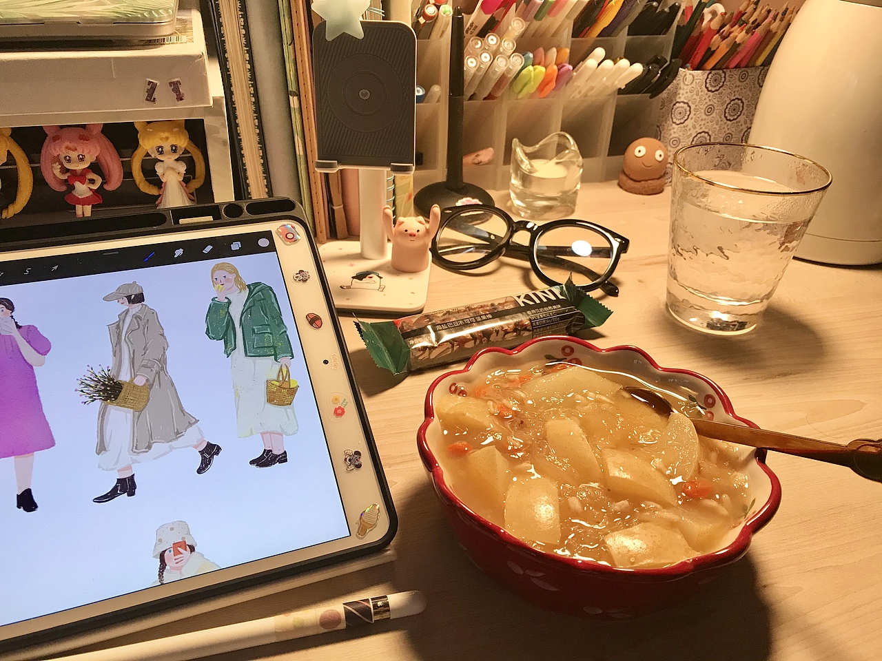 画画是信仰 烤箱是烟火气